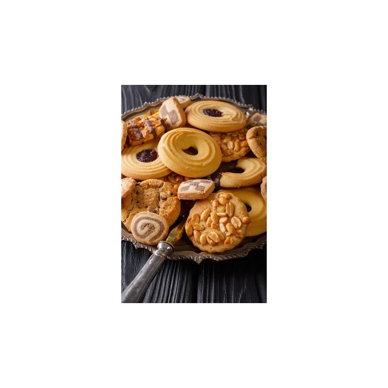 Assortiments de biscuits sucrées