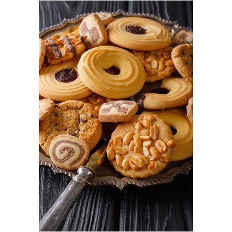 Assortiments de biscuits sucrées